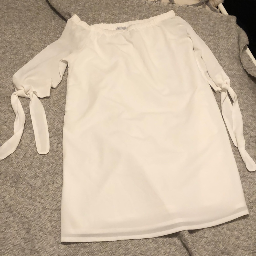 Off the shoulder dress